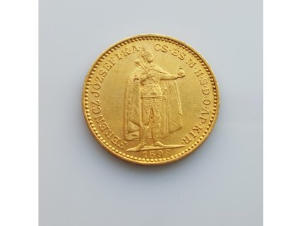Zlatá 20 koruna 1 898 K.B
