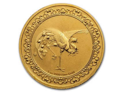 Zlatá moderní mince Rudý Fénix 1 Oz 2020