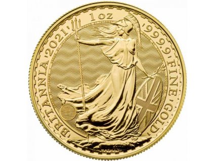 Zlatá mince Britannia2021 1 Oz
