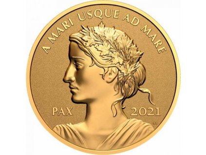 Zlatá moderní mince Peace Dollar 1 Oz proof 2021