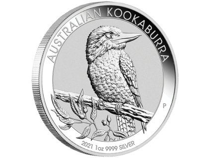 Investiční stříbrná mince australský Kookaburra 2021 1 Oz