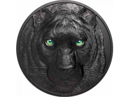 Moderní stříbrná mince Hunters by Night Panther 1 kg 2021