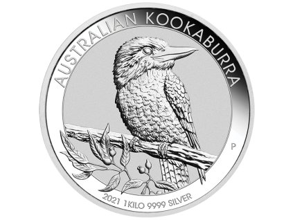 Stříbrná mince 1 kg Kookaburra 2021