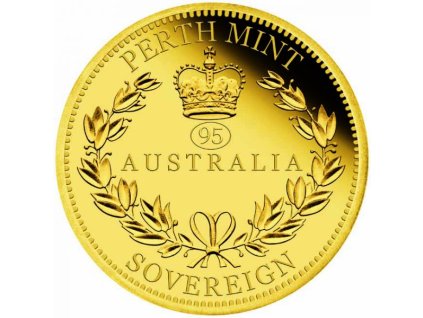Zlatá mince Australský Sovereign 2021 proof 7.98 g