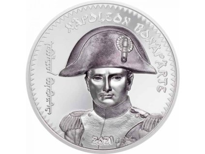 Stříbrná moderní mince Napoleon Bonaparte 1 Oz 2021
