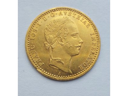 Zlatý dukát Františka Josefa I.-1860 A-1/0