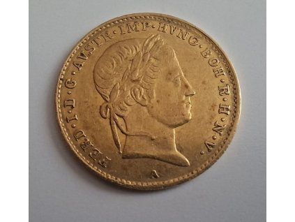 Zlatý  dukát Ferdinand V. 1848 A