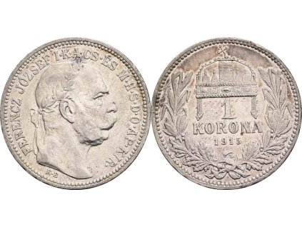 Koruna Františka Josefa I. 1915 K.B.