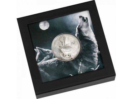 Stříbrná mince Mystický vlk 1 Oz 2021