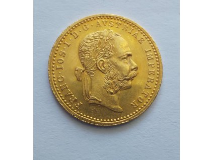 Zlatý dukát Františka Josefa I.-1903 stav 0/0