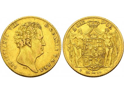 Double Christian d´Or 1845-Christian VIII.