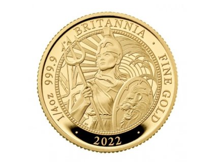 Britannia 2022 1 4 Oz