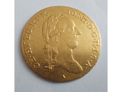 Zlatý dukát Josef II. 1787 A