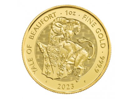 Screenshot 2022 09 08 at 08 22 46 The Royal Tudor Beasts 2023 Yale of Beaufort 1oz Gold Bullion Coin T
