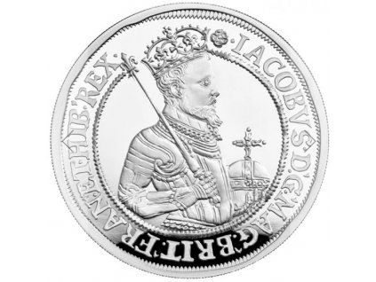 Stříbrná mince Král Jakub I. (King James I.) 5 Oz , proof