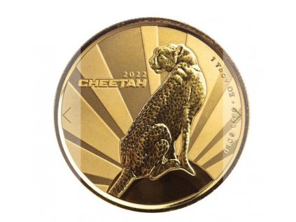 Zlatá mince 1 Oz Gepard 2023-Kamerun