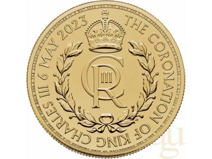 Investiční zlatá mince Korunovace Charlese III. - 2023 1 Oz