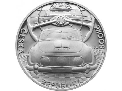 Pamětní stříbrná mince-Osobní automobil Tatra 603-BK