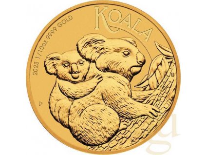 Zlatá mince  Koala 2023 1/10 Oz