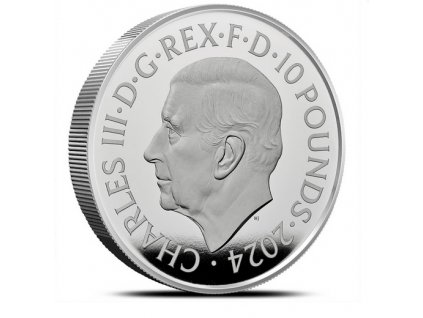 Stříbrná mince Seymour unicorn 5 Oz-2024-proof