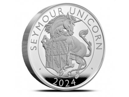 Stříbrná mince Seymour unicorn 1 Oz-2024-proof