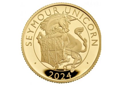 Seymour unicorn 2024-heraldická série proof 1/4 Oz