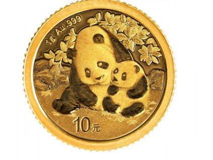 Zlatá mince Panda 2024-1g