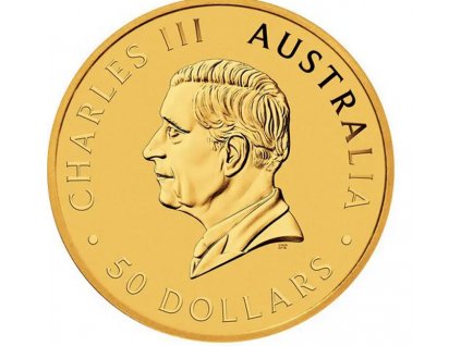 investiční zlatá mince australský klokan (nugget) 1/2 Oz 2024