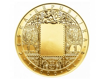 Zlatá mince 1 Oz-10000 Kč Zavedení československé měny (100.výročí) 1 Oz 2019