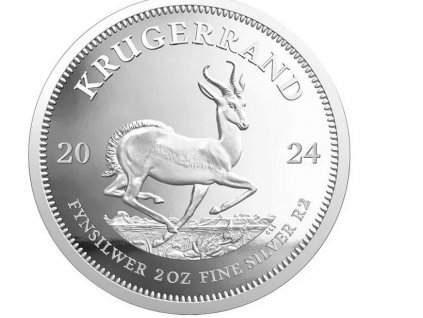 investiční stříbrný Krugerrand 2 Oz proof 2024