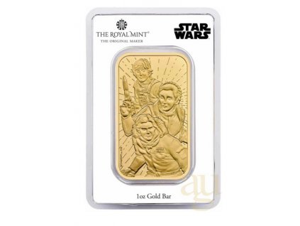 Investiční zlatý slitek Star Wars 1 Oz-The Light Side