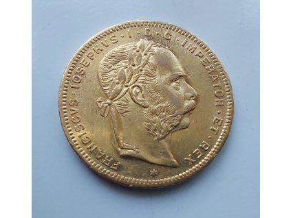 Osmizlatník Františka Josefa I.rakouská ražba 1876