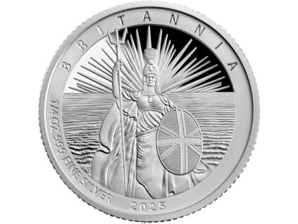 Stříbrný set mincí Britannia proof- set šesti 2025
