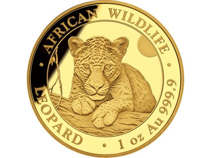 Zlatá mince Leopard 2025-proof