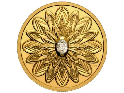 Zlatá mince Kanadský diamant( Forevermark diamond)-2021- Proof- Ultra high relief