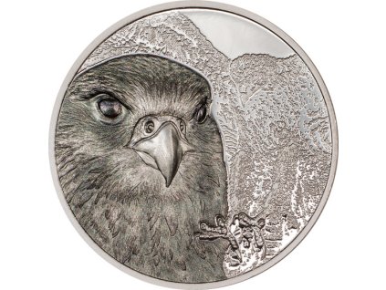 Platinová mince Mongolského sokola 2023