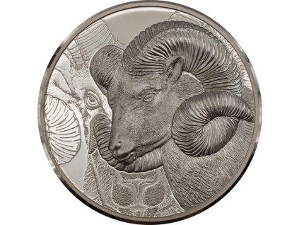 Platinová mince Argali altajský 2022- proof