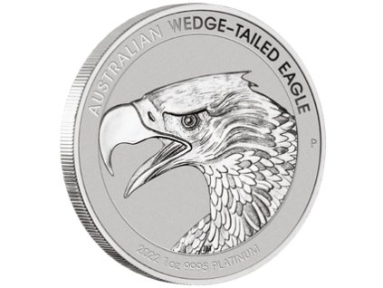 Platinová mince Klínoocasí orel 2022- reverse proof 1 Oz