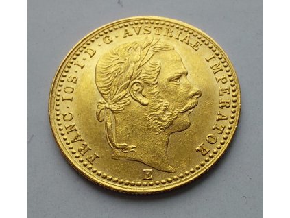 Zlatý dukát Františka Josefa I.-1867 E