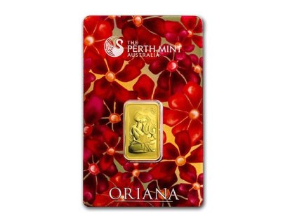 Zlatý slitek Oriana-10g