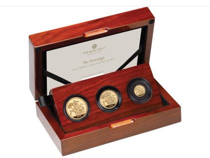 Investiční set zlatých mincí Sovereign- proof 2026