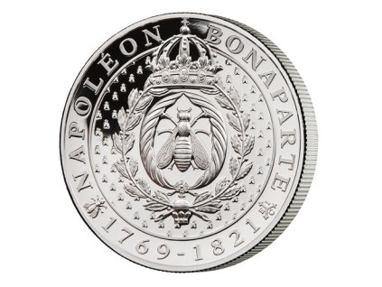 Stříbrná mince 1 Oz proof-Včela Napoleona-200.výročí -2021