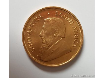 Investiční zlatá mince Krugerrand -1975 1 Oz