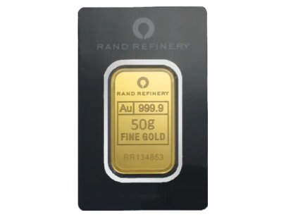 Zlatý sllitek Sloni (Loxodontia) 50g Rand Mint-SA