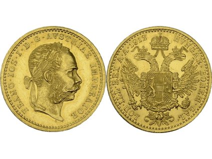 Zlatý dukát Františka Josefa I.-1912