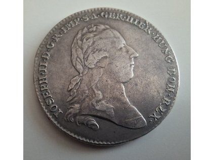 Křížový tolar Josef II. 1788 Brusel