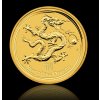 Investiční zlatá mince rok draka 2012 1/2 Oz