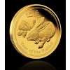 Investiční zlatá mince rok králíka 2011 1/10 Oz