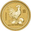 Investiční zlatá mince rok Kohouta 2005 1/20 Oz