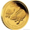 Investiční zlatá mince rok králíka 2011 1 Oz